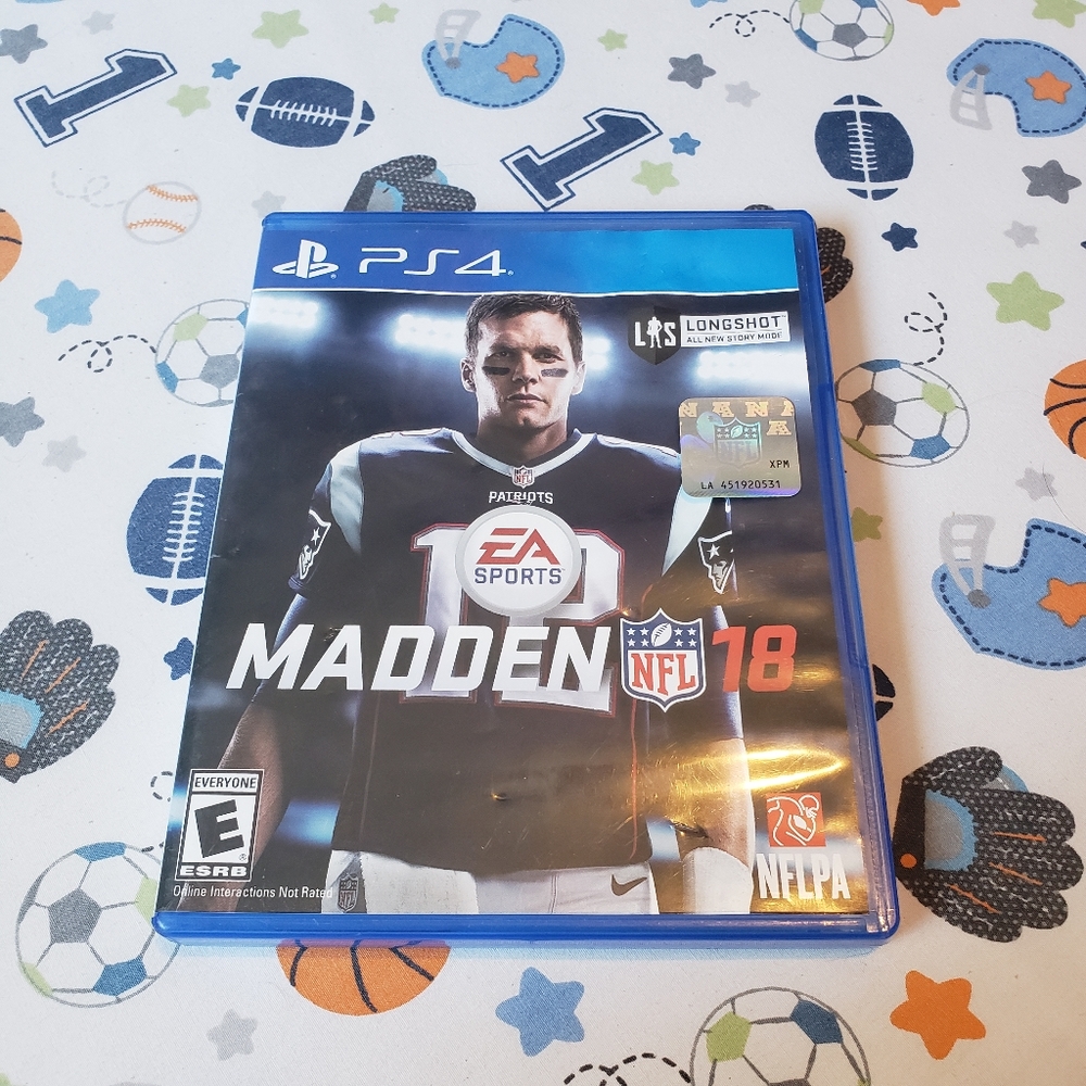 $5 or 3/$12 *BARGAIN BIN* USED Madden NFL 18 PS4